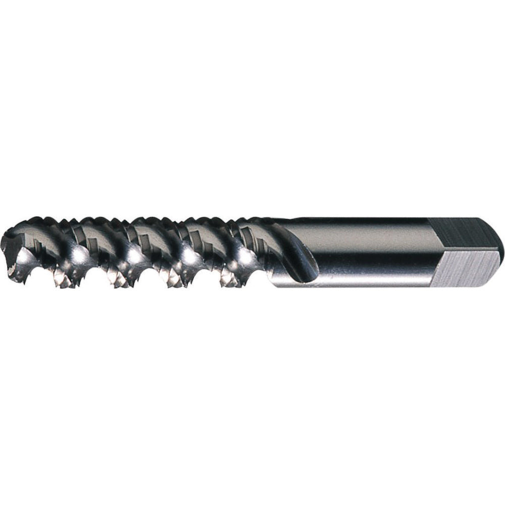 Greenfield Threading 313542 Spiral Flute Tap M12x1.75 Metric, 3 Flutes, Modified Bottoming, High Speed Steel, Bright/Uncoated