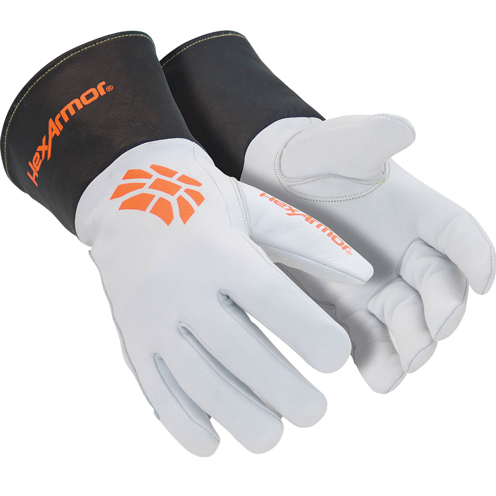 HexArmor 4062-XXXXL (13) Cut, Puncture & Abrasion-Resistant Glove HexArmorÂ® 4062, Size 4X-Large, ANSI Cut A5, ANSI Puncture 4, Goatskin Leather Lined, Goatskin Leather