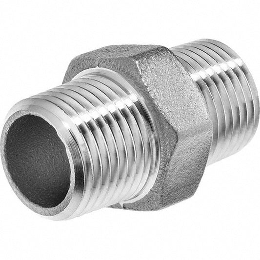 USA Industrials ZUSA-PF-264 Pipe Hex Plug 3/4", 304 Stainless Steel