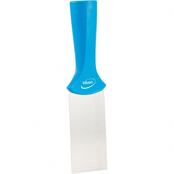 Vikan 40103 Stainless Steel Scraper with Threaded Handle, 2", Blue