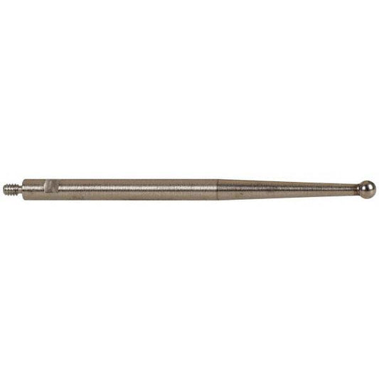 TESA Brown & Sharpe 599-7036-80 Test Indicator Ball Contact Point 2 mm Ball Dia, 36.51 mm Contact Point Length, Steel