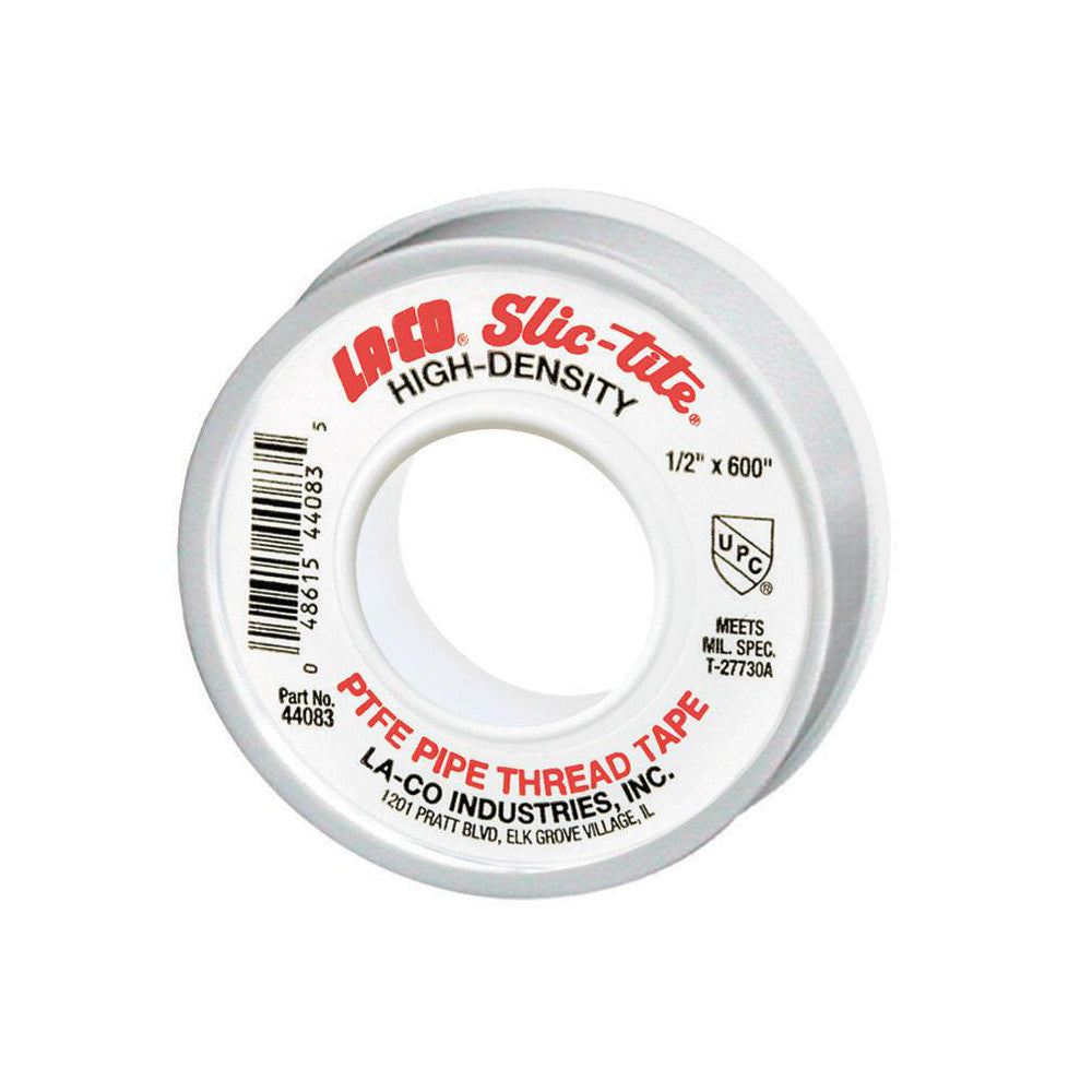 LA-CO 44083 1/2" Wide x 600" Long General Purpose Pipe Repair Tape