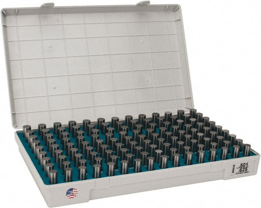 Meyer Gage M3M Class Z Plug Gage Set 0.501 to 0.625" Range, 125 Pc