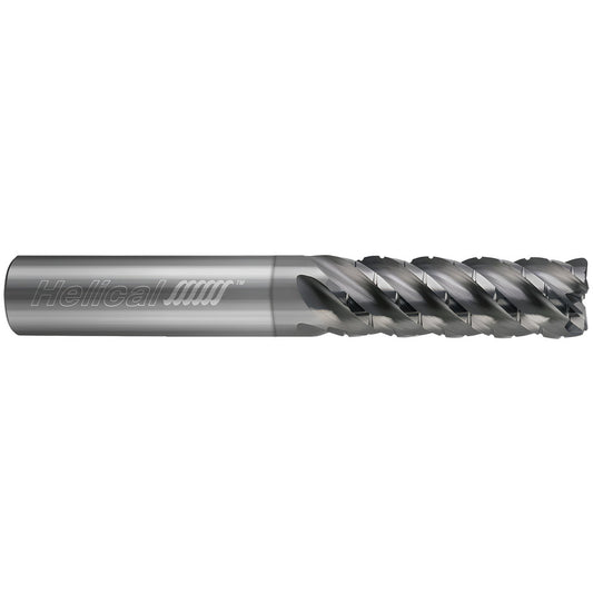 Helical Solutions 82660 Corner Radius End Mill 3/4" Dia, 2-3/4" LOC, 0.0300" Radius, 7 Flute, Solid Carbide