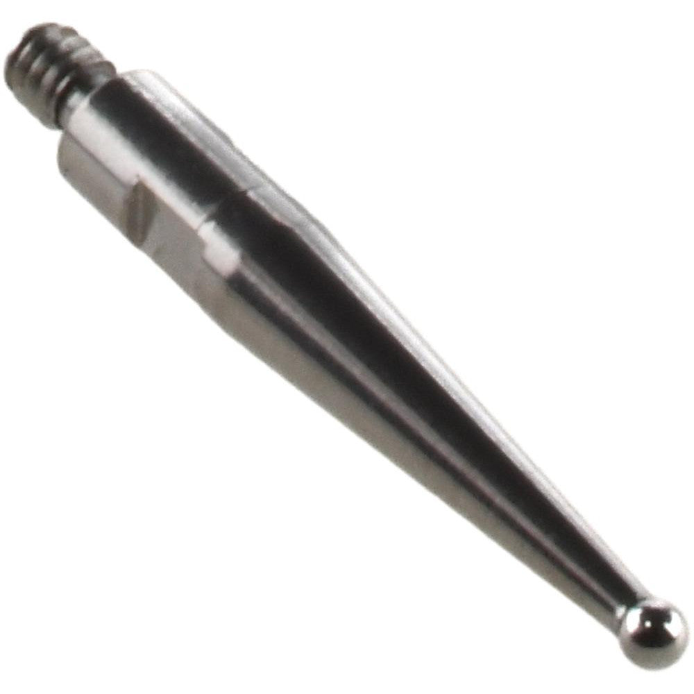 TESA Brown & Sharpe 599-7050 Test Indicator Ball Contact Point 1 mm Ball Dia, 12.7 mm Contact Point Length, Steel