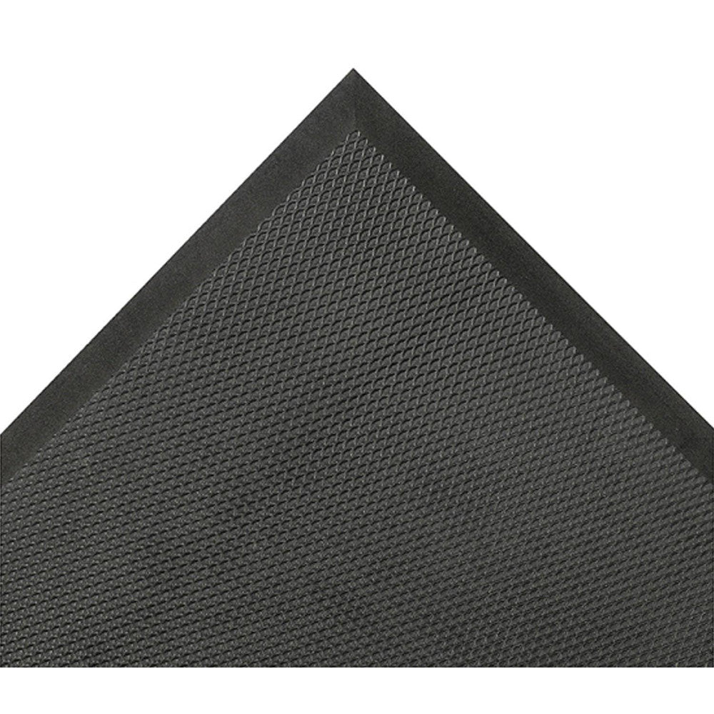 Notrax 425S3660BL Anti-Fatigue Mat 5' Long, 3' Wide, 3/4 Thick, Nitrile Blend Rubber Foam, Beveled Edges, Medium-Duty
