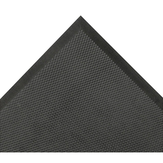 Notrax 425S3660BL Anti-Fatigue Mat 5' Long, 3' Wide, 3/4 Thick, Nitrile Blend Rubber Foam, Beveled Edges, Medium-Duty