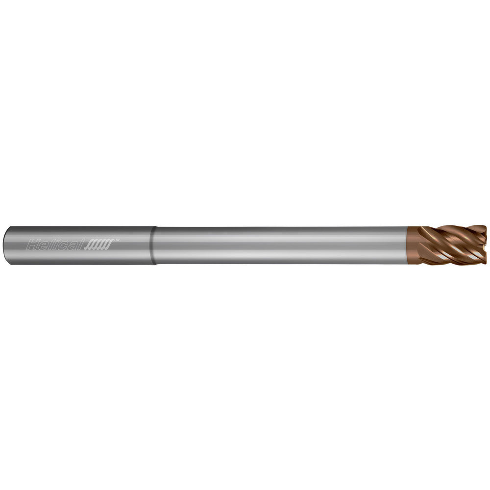 Helical Solutions 82234 Corner Radius End Mill 1/2" Dia, 1-5/8" LOC, 0.0300" Radius, 6 Flute, Solid Carbide