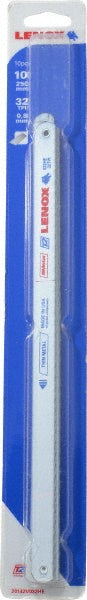 Lenox 20142V032HE 10" 32 TPI Bi-Metal Hand Hacksaw Blade