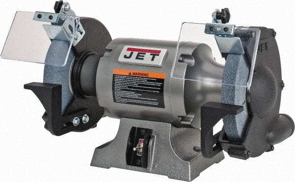 Jet 577102 Grinder 8" Wheel Dia, 1 hp, 115V, 1 Phase