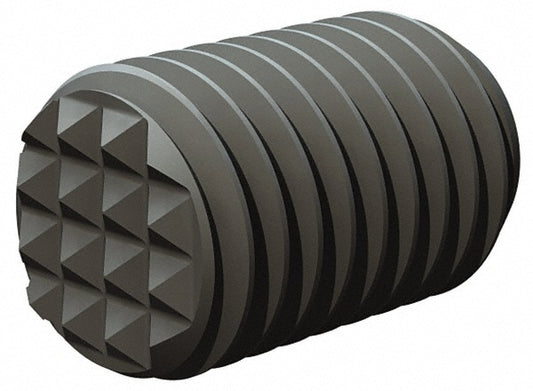 Fairlane HS-0500 Serrated Tooth, 1/2-20, 3/16" Internal Hex, 1-1/2" Thread Length, Black Oxide Finish, Fully Threaded, Adjustable Positioning Gripper