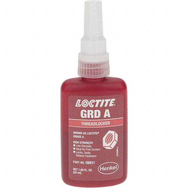 Loctite 195899 Caulk & Sealant 50 mL Bottle, Red, Dimethacrylate Ester