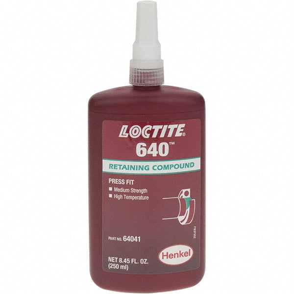Loctite 135521 Retaining Compound 250 mL Bottle, Green, Liquid