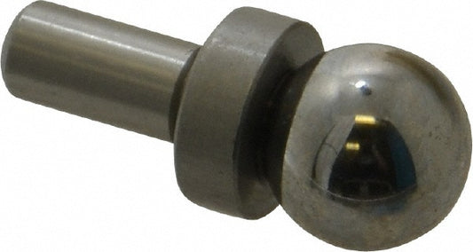 Jergens 29013 Shoulder Tooling Ball Checking, 1/2" Ball Dia, 0.2497" Shank Dia