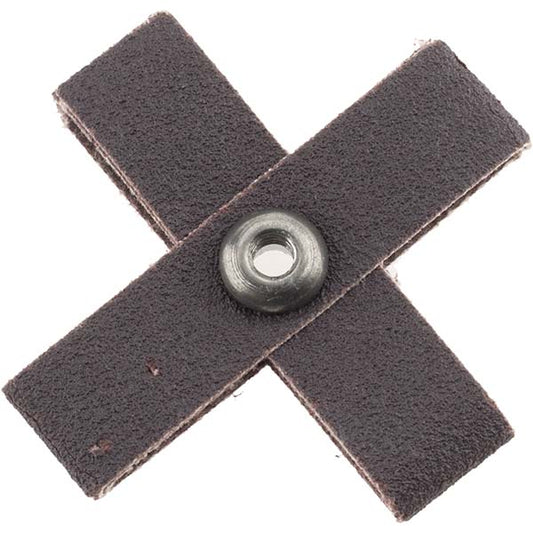 Merit Abrasives 08834182132 120 Grit, Fine Grade, Aluminum Oxide Cross Pad