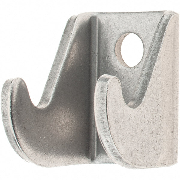 De-Sta-Co 341905 2,000 Lb Capacity, 0.16" Mounting Hole, Stainless Steel Clamp Latch Plate & Hook Assembly