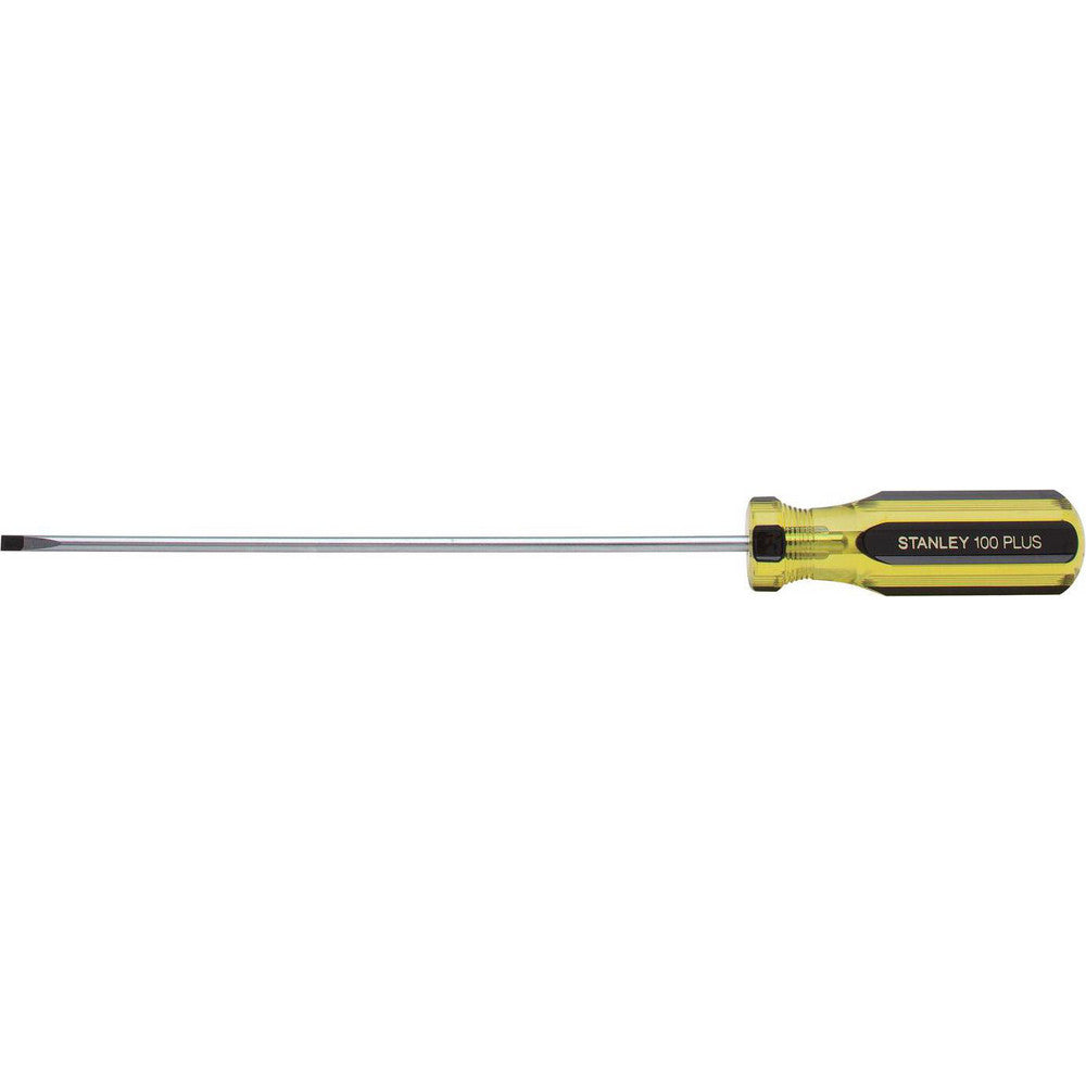 Stanley 66-116-A Slotted Screwdriver 1/8" Width, 8-1/2" OAL, 6" Blade Length