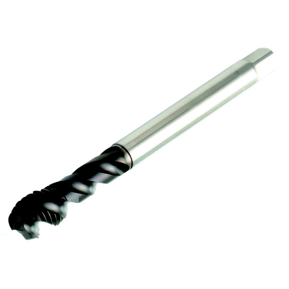 Sandvik Coromant 8248676 Spiral Flute Tap 3/8-16, UNC, 3 Flute, Modified Bottoming Chamfer, 2B Class of Fit, Powdered Metal, Multi-layer Finish
