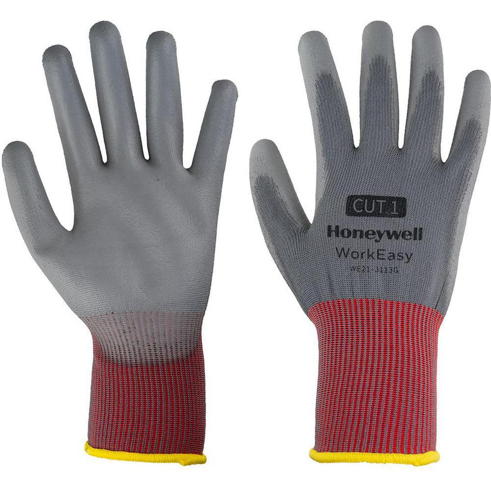 Honeywell WE21-3313G-9/L Cut & Puncture Resistant Gloves Style Knit  Coating Material Microfoam Nitrile  Coating Coverage Palm & Fingertips  Glove Type Cut, Puncture & Abrasion-Resistant  ANSI/ISEA Cut Resistance Level A1  Primary Material Polyester