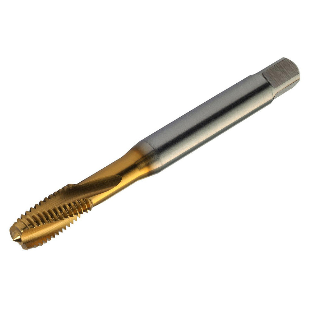 Sandvik Coromant 8248832 Spiral Flute Tap M6x1, Metric, 3 Flute, Modified Bottoming Chamfer, 6H Class of Fit, Cobalt, Straw Finish