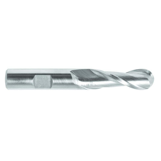 Melin Tool 10392 Ball End Mill 0.6875" Dia, 1.3125" LOC, 2 Flute, Cobalt