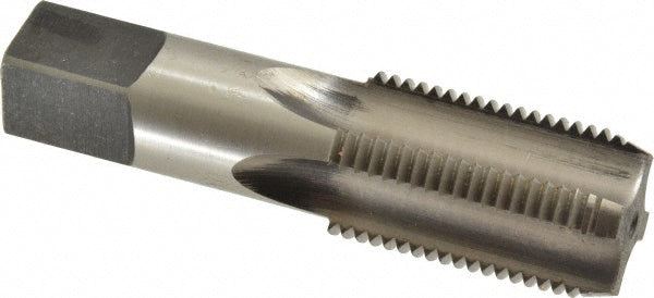 Reiff & Nestor 46947 Standard Pipe Tap 1/2-14, NPS, Regular, 4 Flutes, High Speed Steel, Bright/Uncoated