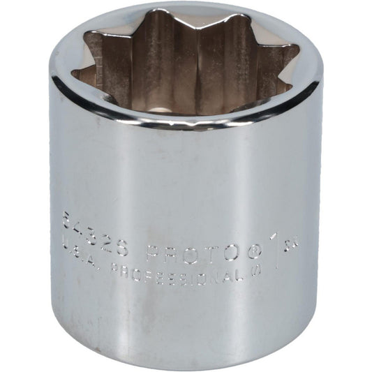 Proto J5432S Hand Socket 1" Socket, 8-Point