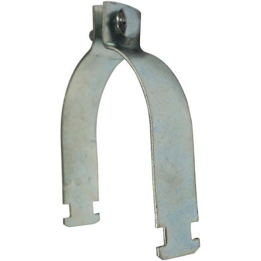 Pro-Source EGSP9 27 Framing Channel & Strut Mounted Clamps Clamp Type Pipe Clamp  Material Carbon Steel  Pipe Size 3/4  Color Silver  Finish Coating Electrogalvanized