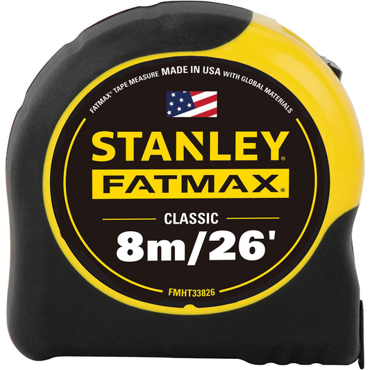 Proto FMHT33826S Tape Measures Length Ft. 26  Blade Material Steel  Standout Length (Feet) 11  Case Type Closed  Rewind Type Automatic  Case Material ABS