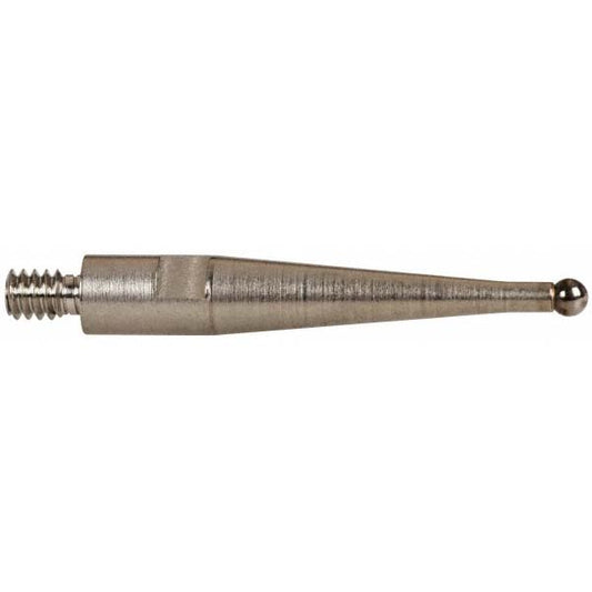 TESA Brown & Sharpe 18.60201 Test Indicator Ball Contact Point 1 mm Ball Dia, 12.7 mm Contact Point Length, Carbide