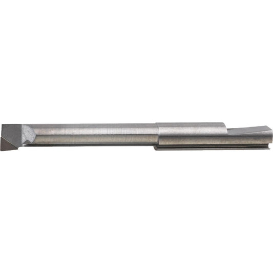 Widia 2836573 Boring Bar 5/32" Min Bore Dia, 1/2" Max Bore Depth, Right Hand, 5/32" Shank Dia, Submicron Solid Carbide