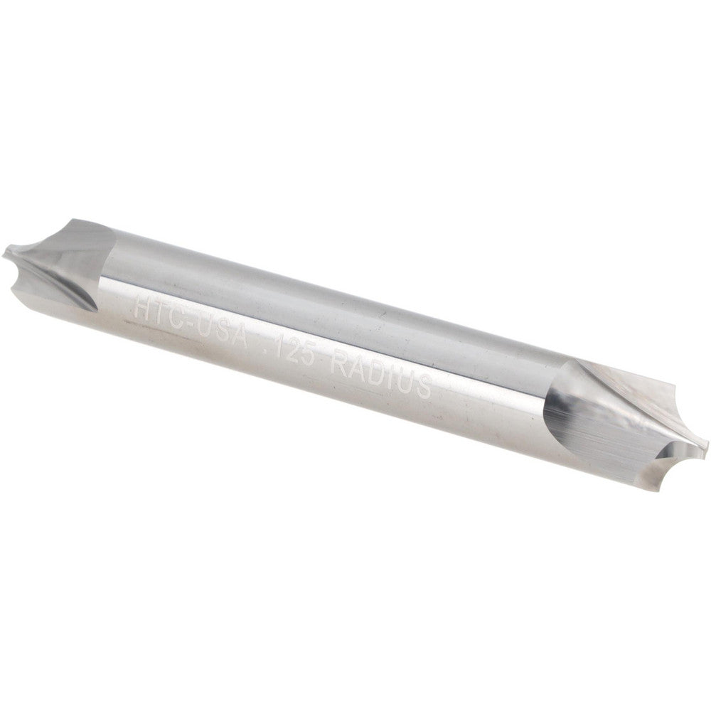 Harvey Tool 46125 Corner Rounding End Mill 1/8" Radius, 5/16" Dia, 2 Flutes, Solid Carbide