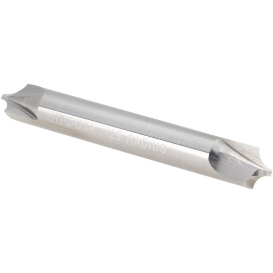 Harvey Tool 46125 Corner Rounding End Mill 1/8" Radius, 5/16" Dia, 2 Flutes, Solid Carbide