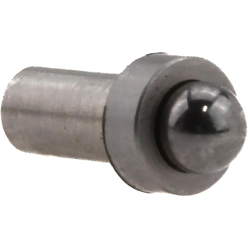 Te-Co Inc 11070 Shoulder Tooling Ball Inspection, 1/8" Ball Dia, 0.1255" Shank Dia, Press-Fit