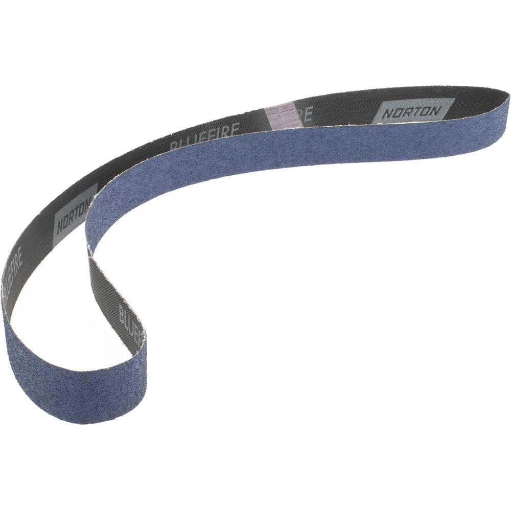 Norton 78072728596 Abrasive Belt 1" Wide, 42" Long, 60 Grit, Zirconia Alumina