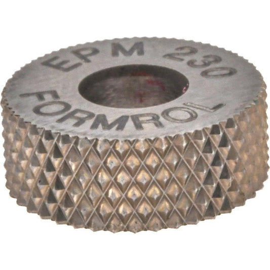 STAFFORD SPECIAL TOOLS EPM-230 Standard Knurl Wheel 1/2" Dia, 90 &deg Tooth Angle, 30 TPI, Diamond, High Speed Steel