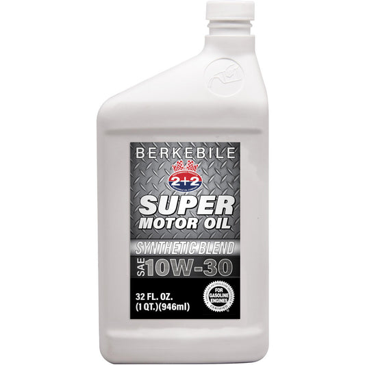 Berkebile B10W31-6 Motor Oil Type Synthetic Blend Engine Oil  Container Size 32fl oz  Grade 10W-30  Base Oil Synthetic Blend  Color Amber  