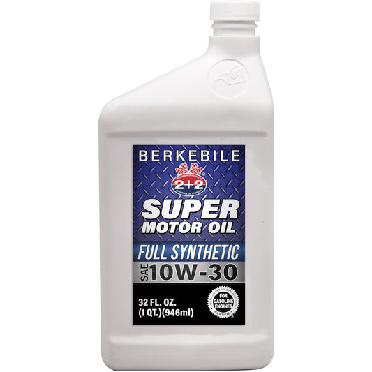Berkebile B10W32-6 Motor Oil Type Synthetic Engine Oil  Container Size 32fl oz  Grade 10W-30  Base Oil Full Synthetic  Color Amber