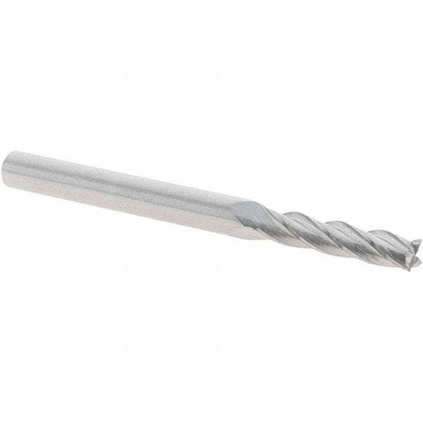 Fullerton Tool Co. 32007 Square End Mill 7/64" Dia, 1/2" LOC, 4 Flute, Solid Carbide