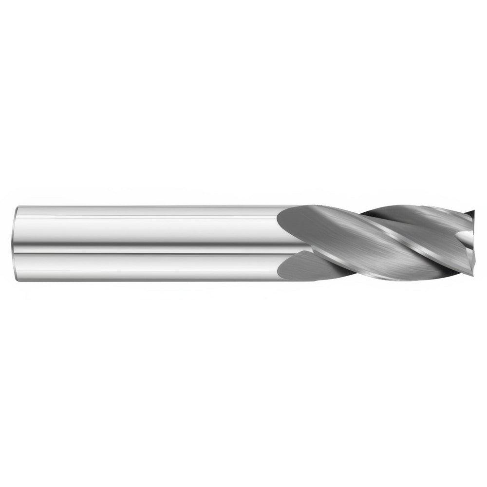 Fullerton Tool Co. 32008 Square End Mill 1/8" Dia, 1/2" LOC, 4 Flute, Solid Carbide