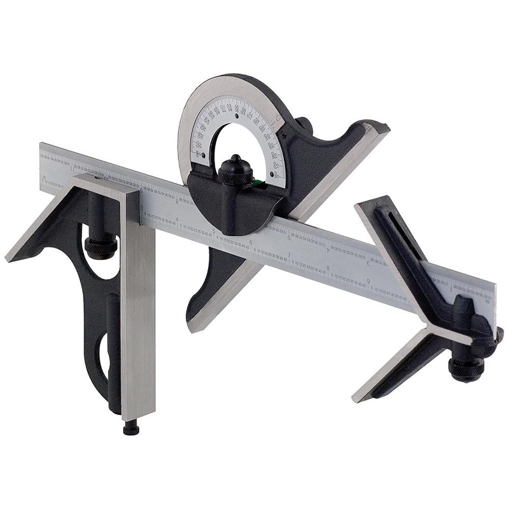 Fowler 52-370-012-0 4 Piece, 12" Combination Square Set