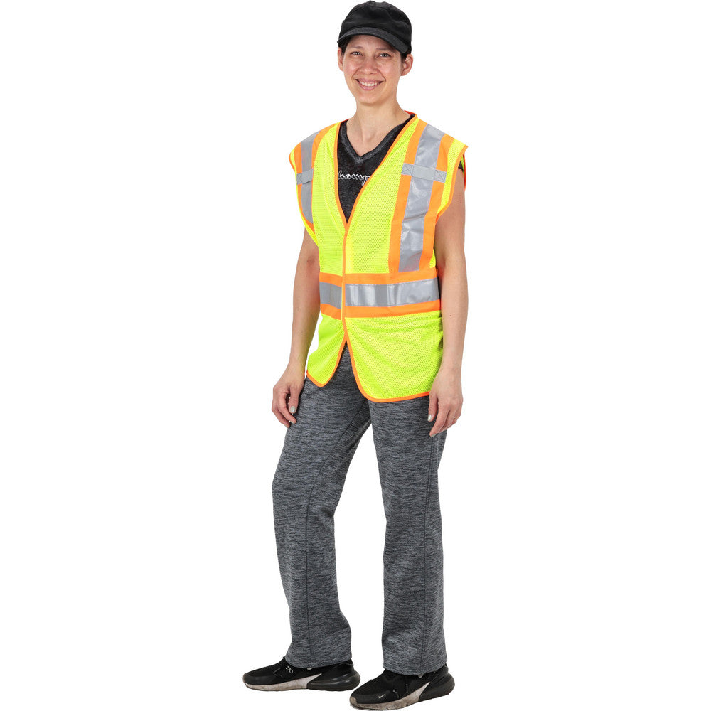 PRO-SAFE PS243-2 High Visibility Vest  Small & Medium, Public Safety Vest,  ANSI Class 2