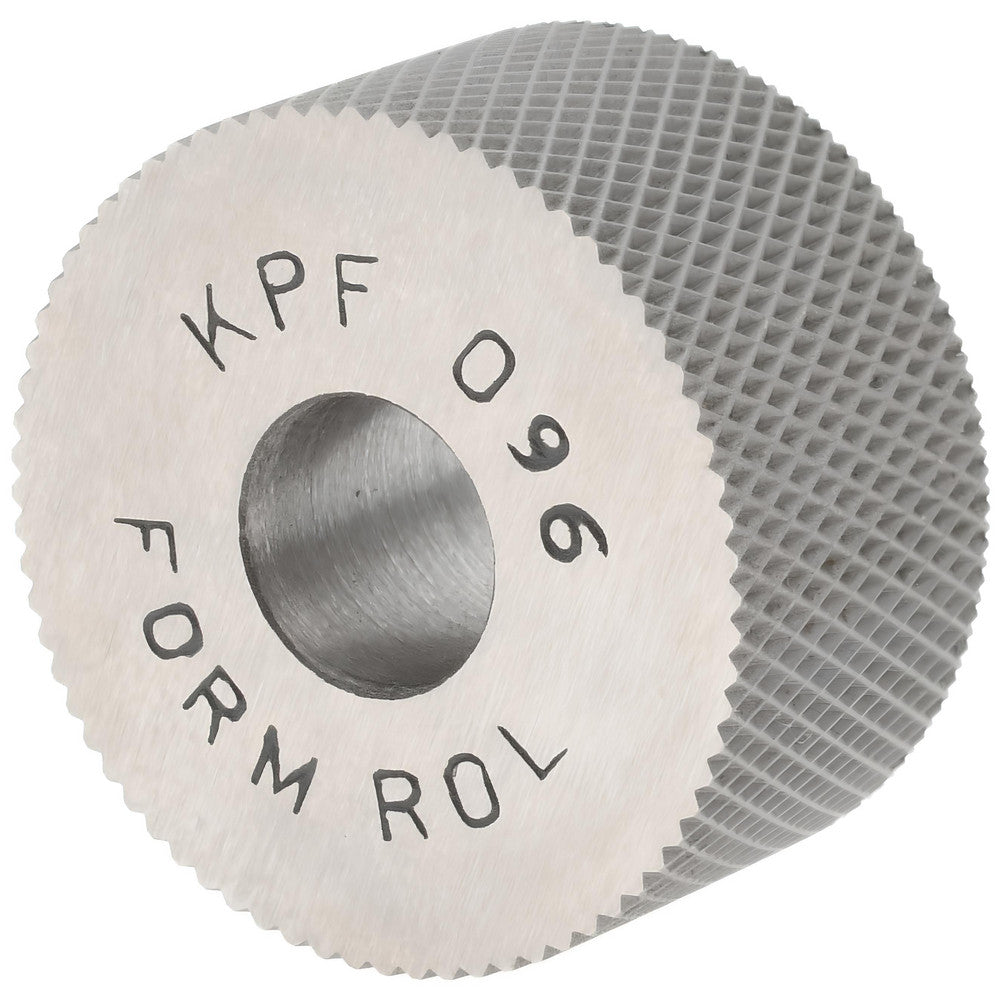 Value Collection KPF-096 Standard Knurl Wheel 3/4" Dia, 80 &deg Tooth Angle, Diamond, High Speed Steel