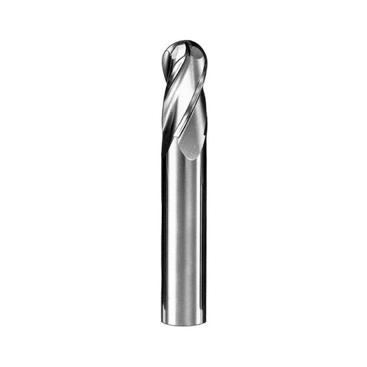 Kyocera SGS Precision Tools 30178 Ball End Mill 0.125" Dia, 0.375" LOC, 4 Flute, Solid Carbide