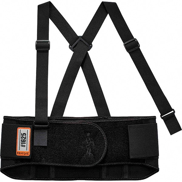 Ergodyne 11113 Back Support Belt with Adjustable Shoulder Straps, Medium, 30 to 34" Waist, 7-1/2" Belt Width