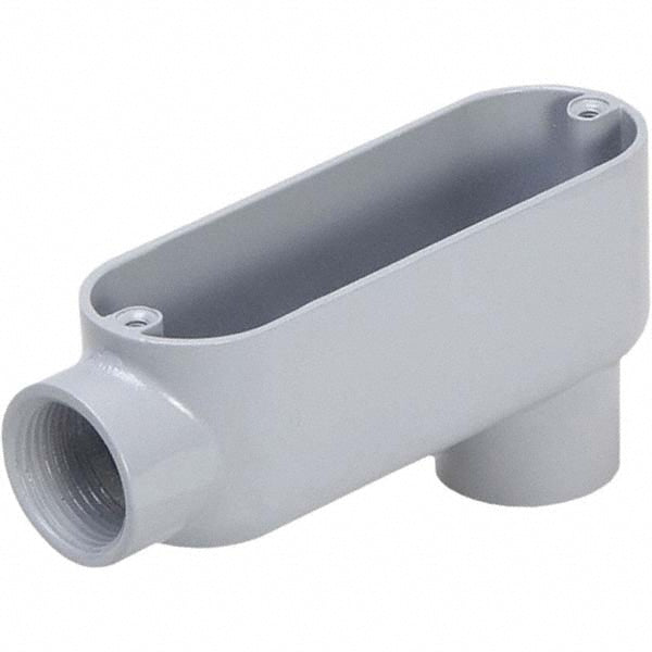 Hubbell-Raco LB075 Conduit Bodies Conduit Form Type 85  Conduit Body Type LB  Conduit Type IMC Rigid  Overall Length 5.0700in  Shape Oval  Resistance Features Weather-Resistant
