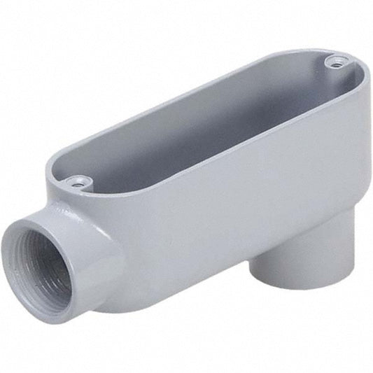Hubbell-Raco LB075 Conduit Bodies Conduit Form Type 85  Conduit Body Type LB  Conduit Type IMC Rigid  Overall Length 5.0700in  Shape Oval  Resistance Features Weather-Resistant
