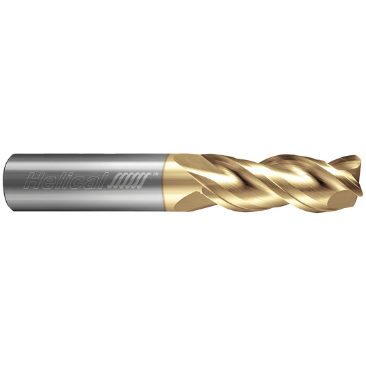 Helical Solutions 87518 Corner Radius End Mill 1/2" Dia, 1-5/8" LOC, 0.0200" Radius, 5 Flute, Solid Carbide