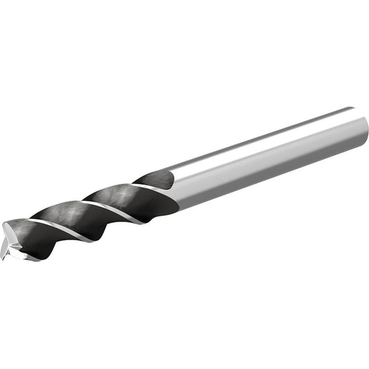 Widia 6853336 Corner Radius End Mill 3/4" Dia, 2-1/2" LOC, 0.03" Radius, 3 Flutes, Solid Carbide