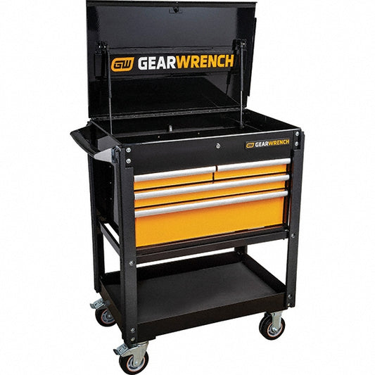 GEARWRENCH 83168 32" Wide x 42" High x 21" Deep, 4 Drawer Tool Cart